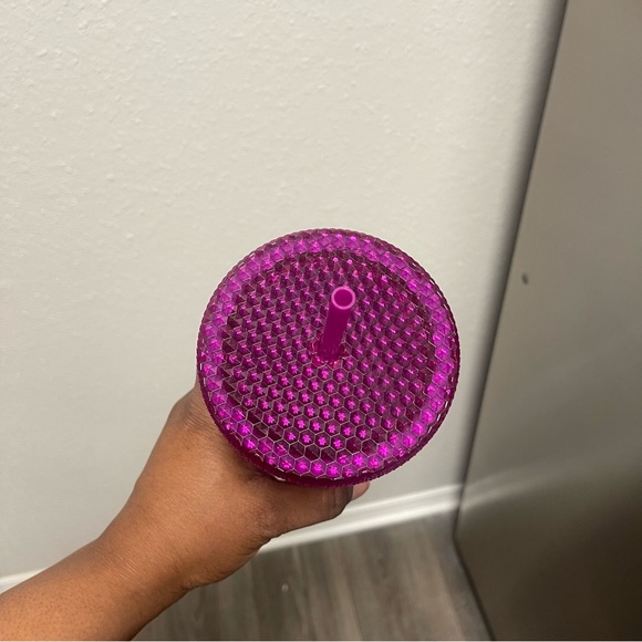 Starbucks Red Berry Magenta Studded Tumbler - Picture 3 of 4